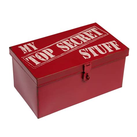 red metal box top secret uk|Red Telephone Box Money Box .